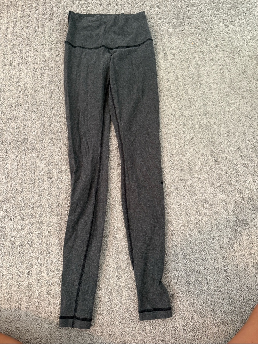 lululemon athletica Charcoal High-Rise Leggings